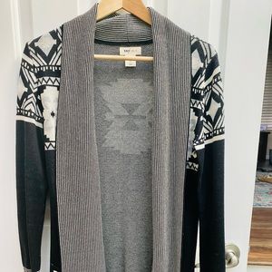 Aztec Cardigan Sweater